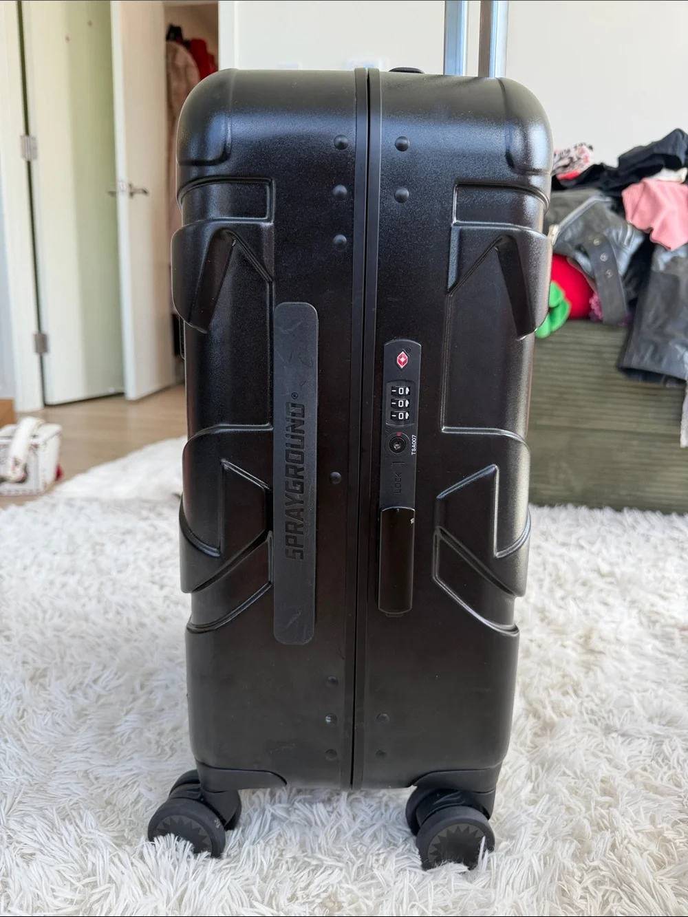 Sprayground Nightsharks Worldwide Sharkitecture Carry On Luggage SOLDOUT FOREVER